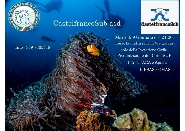 PRESENTAZIONE CORSI 2024 - CastelfrancoSub asd